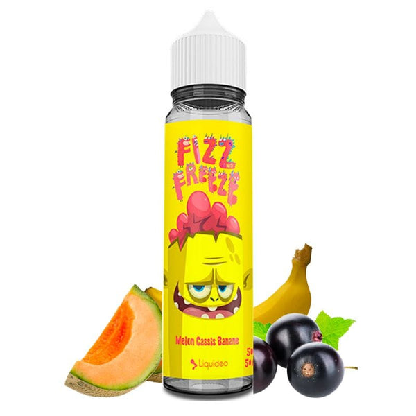 LIQUIDEO Melon Cassis Banane 50ml - Fizz & Freeze - Liquideo