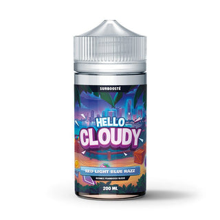 Red Light Blue Razz 200ml - Hello Cloudy