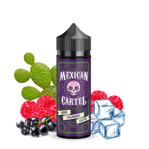 MEXICAN CARTEL 100ML CASSIS FRAMBOISE CACTUS 100ml