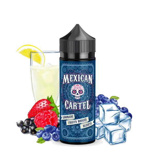 MEXICAN CARTEL MEXICAN CARTEL 100ML LIMONADE FRUITS ROUGES BLEUETS
