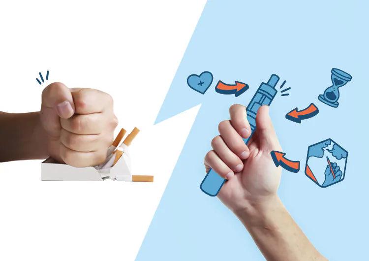 Les différentes méthodes pour arrêter de fumer et la place de la cigarette électronique - Pauseclopes : Cigarette electronique