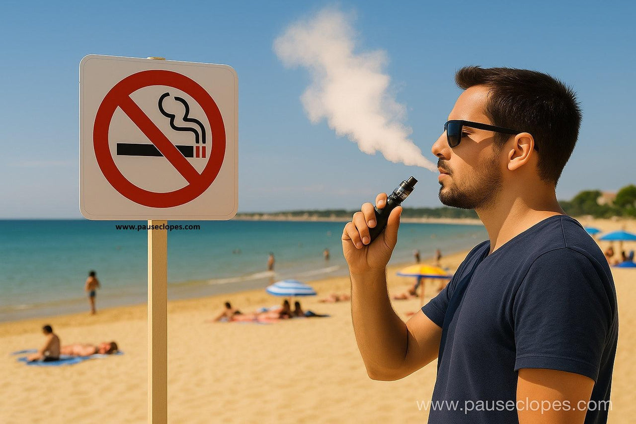 Plages : interdiction de fumer juillet 2025, vape toujours autorise Plages : interdiction de fumer juillet 2025, vape toujours autorise