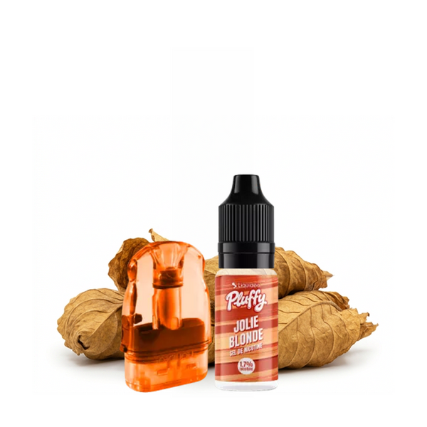 Cartouche Pluffy Jolie Blonde tabac 10ml 18mg Liquideo