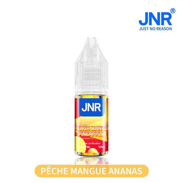 JNR Nic Salts 10ml 20mg Peach Mango Pineapple