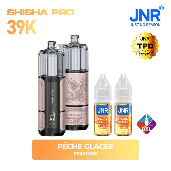 Shisha Pro 39K JNR - Peach Ice