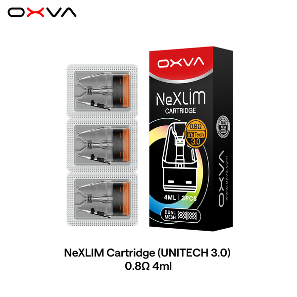 Cartouches NeXLIM 4ml OXVA Pack de 3 - 0.8 ohm