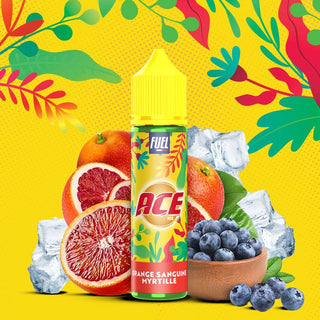 E-liquide ACE Orange Sanguine Myrtille 50ml Maison Fuel