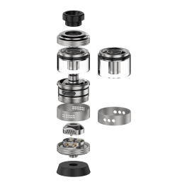 AN RTA 25mm Thunder Cloud x Coilturd – 3.5/4.5ml Reconstructible - THUNDER CLOUD | PauseClopes