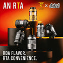 AN RTA 25mm Thunder Cloud x Coilturd – 3.5/4.5ml Reconstructible - THUNDER CLOUD | PauseClopes