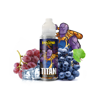 Titan 100ml - Bad Guys - Raisin Noir et Raisin Rouge Frais