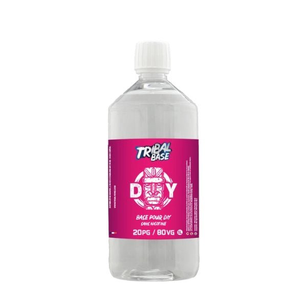 Base 20PG / 80VG 1L - Tribal Force - Pauseclopes : Cigarette electronique | PauseClopes
