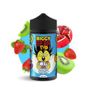 Biggy Bear 200ml e-liquid bottle with fruity flavors like strawberry, kiwi, and pomegranate.