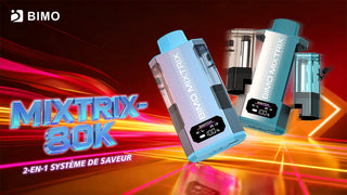 BIMO Mixtrix 80K – Puff Rechargeable 2 Saveurs 850mAh - BIMO | PauseClopes