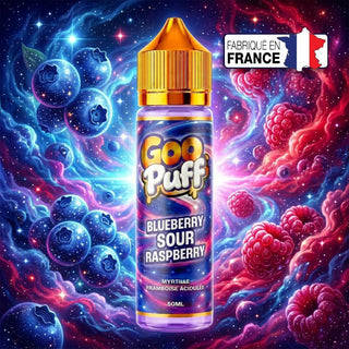 Blueberry Sour Raspberry 50ml - Goo Puff - GOO PUFF | PauseClopes
