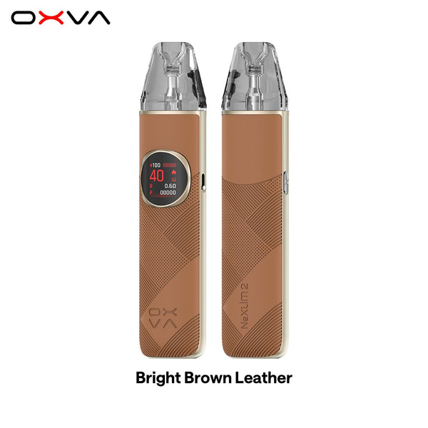 Kit Pod NeXLIM 2 2000mAh OXVA - Bright Brown Leather
