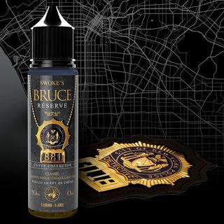 Bruce Reserve 50ml - Swoke - Caramel Vanille Céréales Cappuccino Vieilli en Fût 0mg - SWOKE | PauseClopes