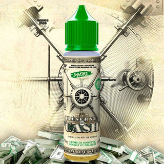 Cash Reserve 50ml - Swoke - Crème de Noisette Nougat Praline Vieilli en Fût 0mg - SWOKE | PauseClopes