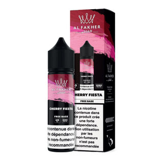 Cherry Fiesta 50ml Al Fakher - e-liquide cerise shortfill 0mg fiole 60ml
