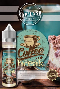 Coffee Break 50ml – Vap'Land – Café Gourmand 0mg