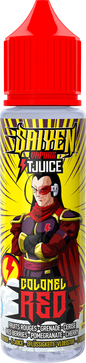Colonel Red 50ml - Saiyen Vapors x T - Juice - SWOKE | PauseClopes
