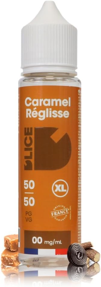 Dlice E-Liquides par marques Caramel Réglisse Dlice 50 ml
