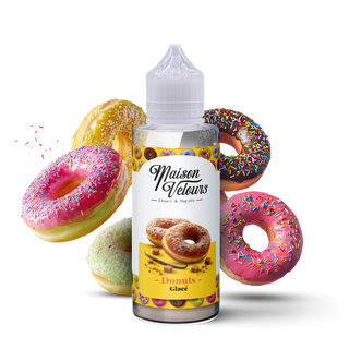 Donuts Glacé 100ml Maison Velours - e-liquide gourmand beignet glaçage sucre