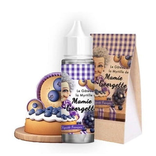 Douceurs de mamie E-Liquides par marques Mamie Georgette: Gateau à la Myrtille Les Douceurs de Mamie 50ml