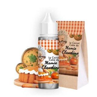 Douceurs de mamie E-Liquides par marques Mamie Claudine: Carrot Cake et épices Douces Les Douceurs de Mamie 50ml