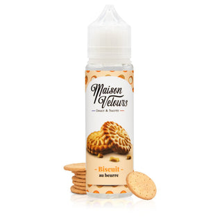 Biscuit au Beurre 50ml Maison Velours - e-liquide gourmand sablé beurre