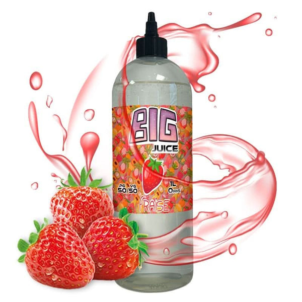 Fraise 1L - Big Juice - Big Juice | PauseClopes