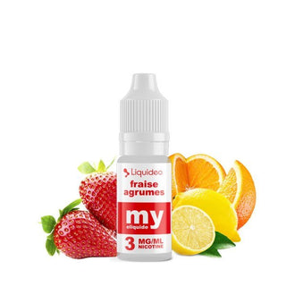 Fraise Agrumes 10ml My Eliquide - Liquideo - LIQUIDEO | PauseClopes