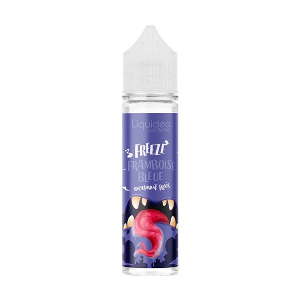Freeze Framboise Bleue 50ml - LIQUIDEO | PauseClopes