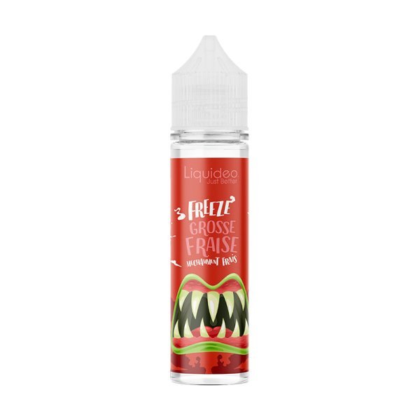 Freeze Grosse Fraise 50ml - LIQUIDEO | PauseClopes