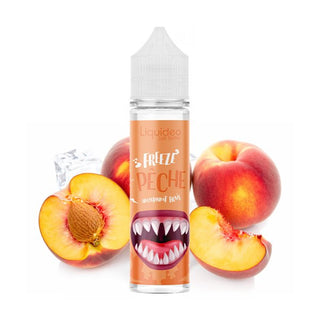 E-liquide Freeze Pêche 50ml 0mg - Liquideo - PauseClopes