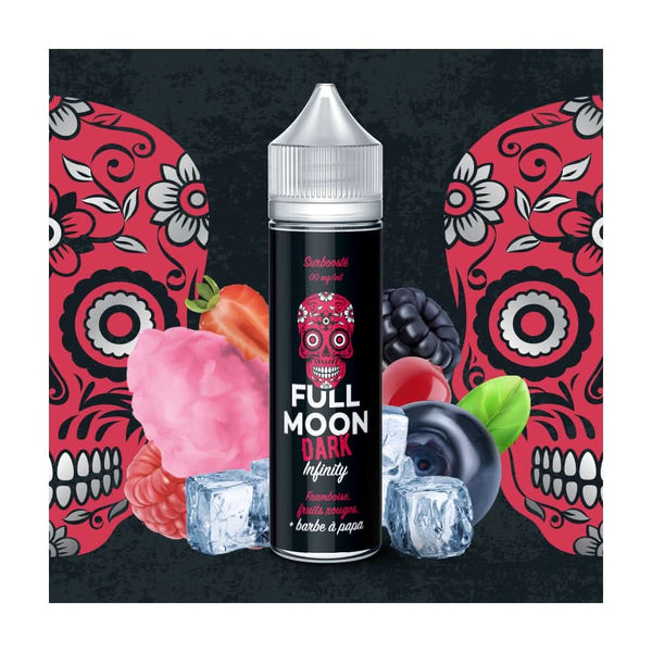FULL MOON E-Liquides par marques Dark infinity: Fruits Rouges et Barbe à Papa Eliquides Full Moon 50 ml