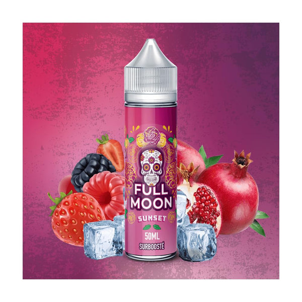 FULL MOON E-Liquides par marques Sunset: Fruits Rouges, Roses, Grenades Eliquides Full Moon 50 ml