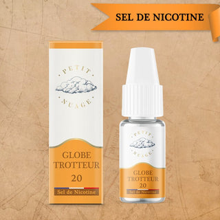 Globe Trotteur 10 ml Sels de Nicotine - Petit Nuage - PETIT NUAGE | PauseClopes