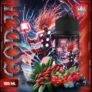 Godji 100ml MIV by Made in Vape - Baie de Goji, Framboise & Cassis Glacés - MADE IN VAPE | PauseClopes