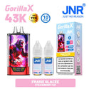 Gorilla X 43K JNR – Kit Puff Rechargeable 15ml + 2 Flacons 10ml 10mg - JNR | PauseClopes