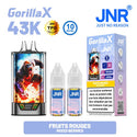 Gorilla X 43K JNR – Kit Puff Rechargeable 15ml + 2 Flacons 10ml 10mg - JNR | PauseClopes