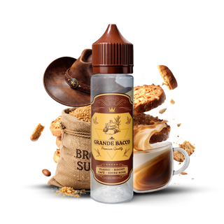 Grande Bacco Biscuit Café Sucre Roux 50ml - GRANDE BACCO | PauseClopes