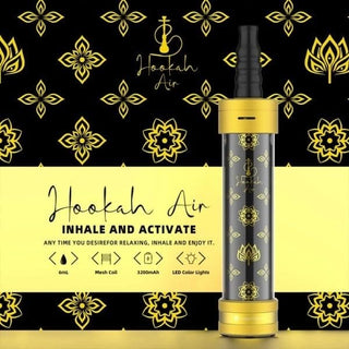 hookah air E-Chicha Portable Hookah Air ARABESQUE v1.5, 6ml, 3200mAh, 25-80W, Rechargeable via USB-C,