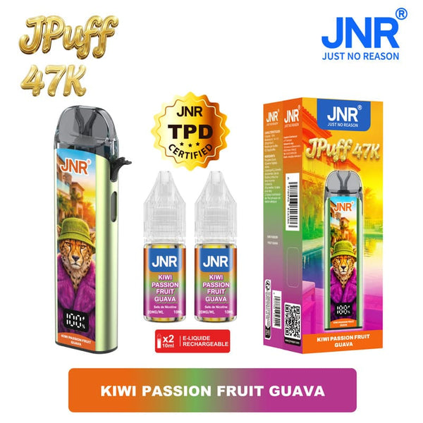 JPuff 47K JNR – Puff Rechargeable 47000 Bouffées 20ml 20mg - JNR | PauseClopes
