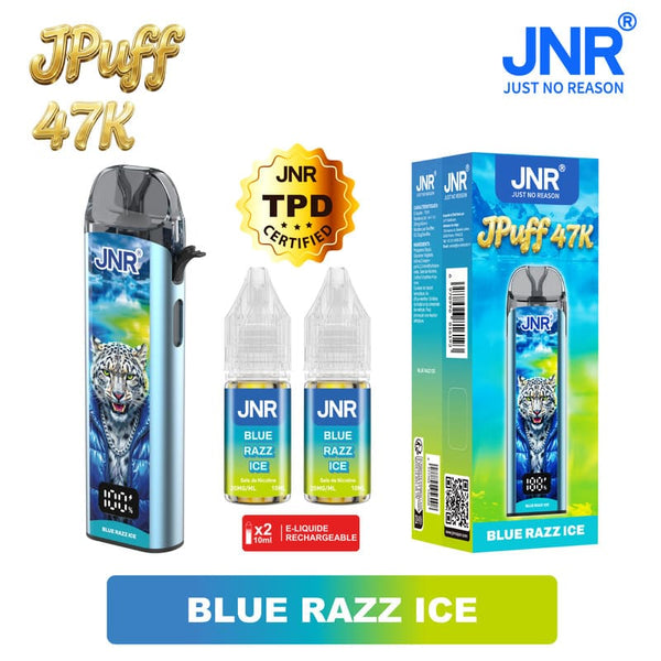 JPuff 47K JNR – Puff Rechargeable 47000 Bouffées 20ml 20mg - JNR | PauseClopes