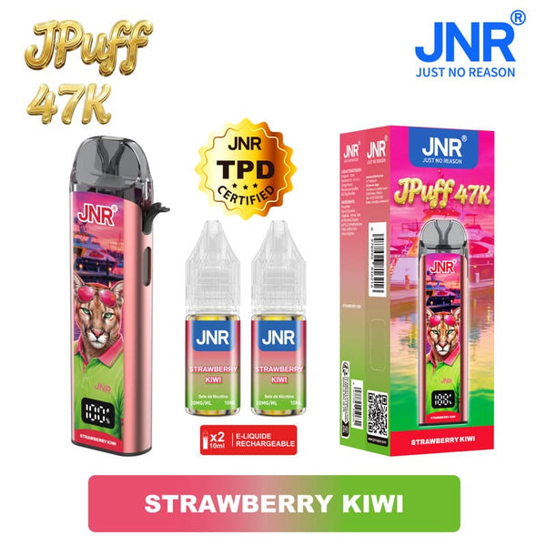 JPuff 47K JNR – Puff Rechargeable 47000 Bouffées 20ml 20mg - JNR | PauseClopes