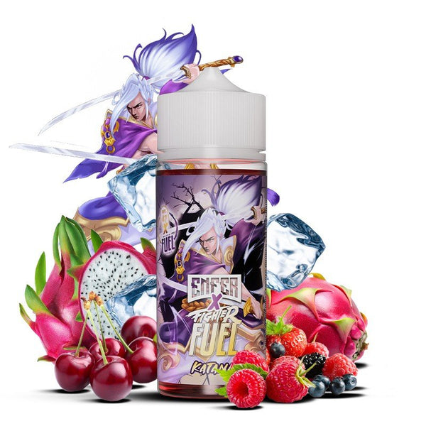 Katana 100ml - Fighter Fuel X ENFER 0mg - FIGHTER FUEL | PauseClopes