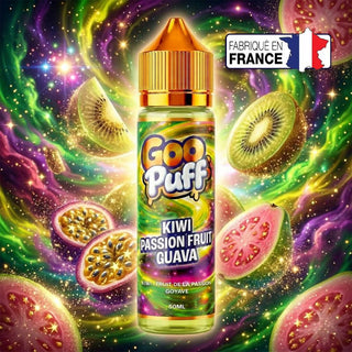 Kiwi Passion Fruit Guava 50ml - Goo Puff - GOO PUFF | PauseClopes