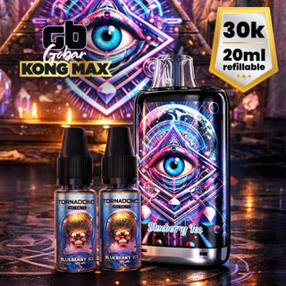 Kong Max 30K Gobar - Puff Rechargeable 30000 Bouffées 20ml Dual Mesh - GOBAR | PauseClopes