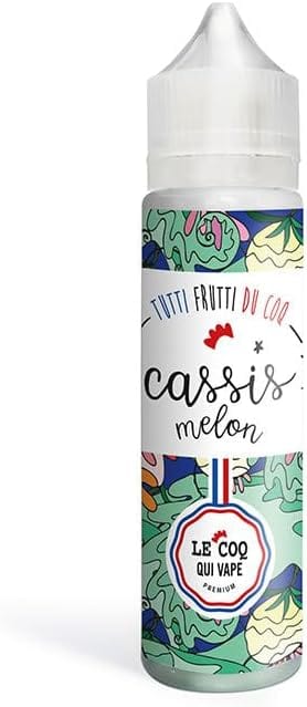 LE COQ QUI VAPE E-Liquides par marques Cassis Melon Le Coq Qui Vape Tutti Frutti 50ml