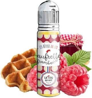 LE COQ QUI VAPE E-Liquides par marques Gaufrette Framboise Les Betises du Coq  50ml